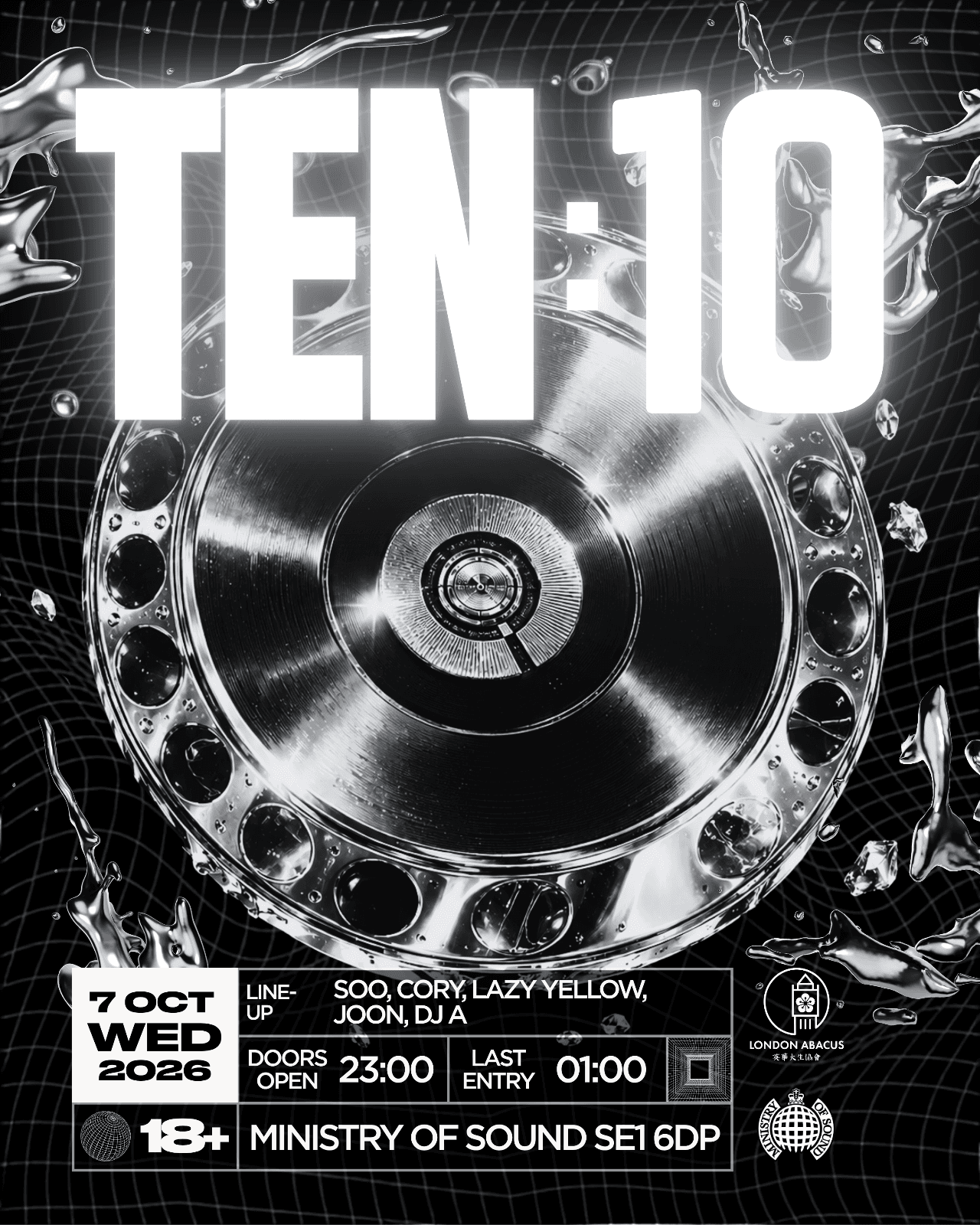 Ten:10